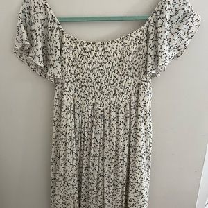 Midi Anthropologie floral dress, size XS